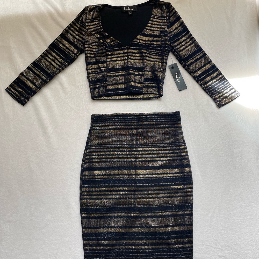 Lulus S two piece outfit